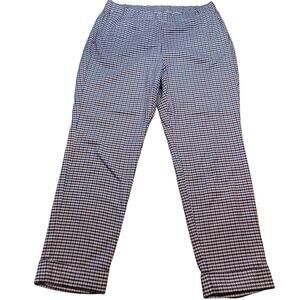 J.Jill Ponte WorkWear Office Style Dress Pants Women’s 12P – Neutral Houndstooth